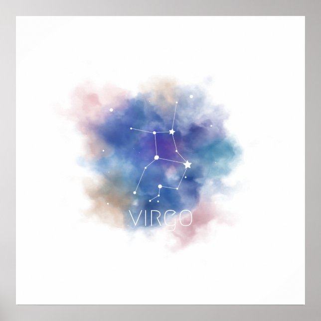 Poster Signes de l'affiche Zodiac - Vierge (Devant)