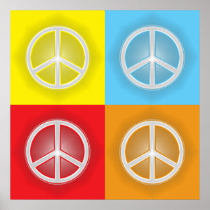 POSTER SIGNES DE PAIX