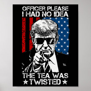 Poster S'Il Vous Plaît, Je N'Avais Aucune Idée Du Thé Twi
