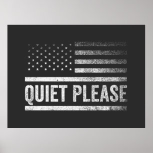 Poster S'Il Vous Plaît Trump Harris Débat Président