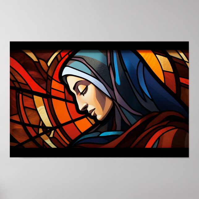 Poster Silent Flame: Saint Teresa of Avila (Devant)
