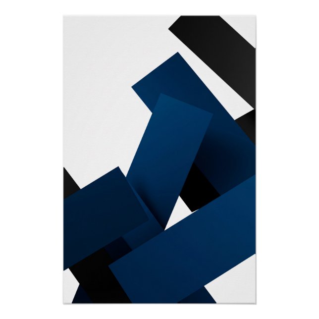 Poster Silent Geometry (Devant)