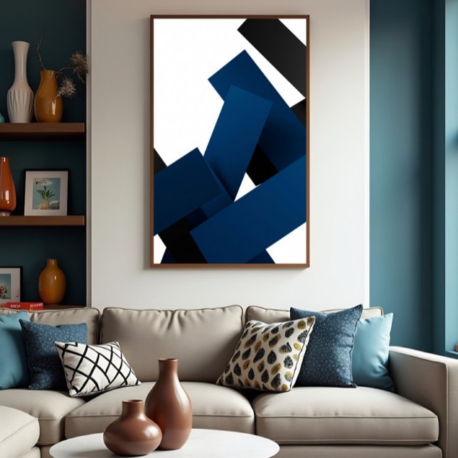 Poster Silent Geometry (Créateur téléchargé)