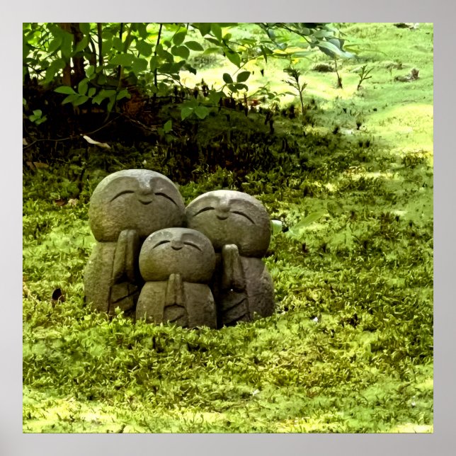 Poster Silent Passage — Japanese Wabi-Sabi Harmony Photo  (Devant)