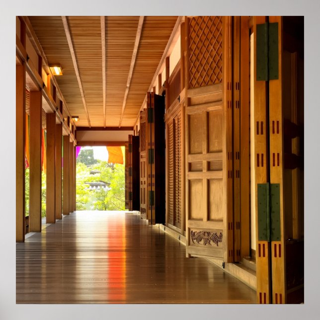 Poster Silent Passage – Japanese Wabi-Sabi Photography (Devant)