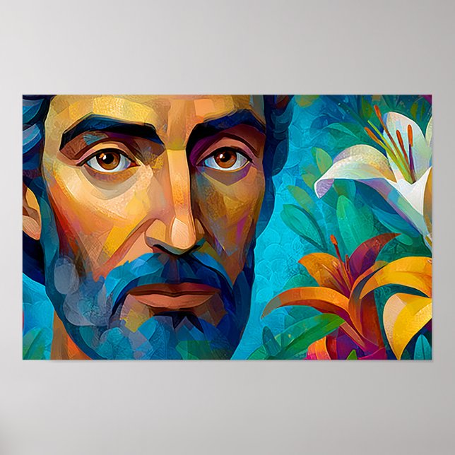 Poster Silent Strength of Saint Joseph (Devant)