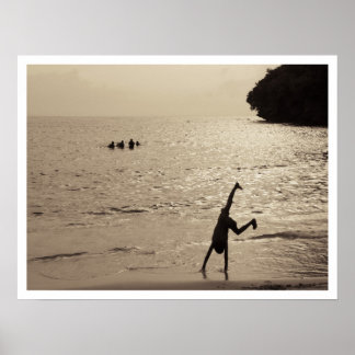 Poster silhouette active