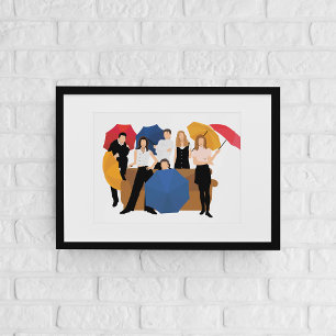 Poster Silhouette de personnage FRIENDS™