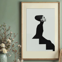 Silhouette sculpturale : Haute Mode Monochrome