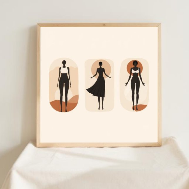 Poster Silhouettes Sacrées (Créateur téléchargé)