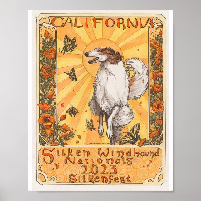 Poster Silkenfest 2023 (Devant)