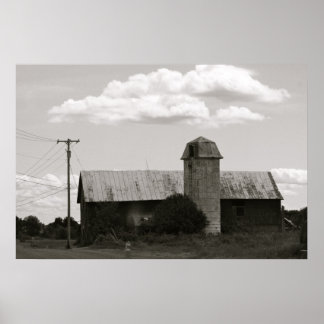 Poster Silo et Grange