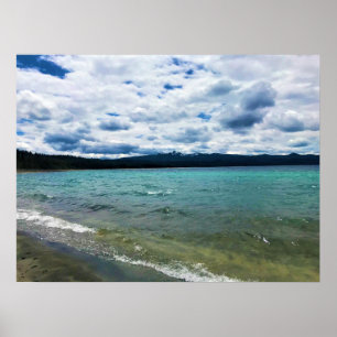 Poster Simax Bay at Crescent Lake, Oregon