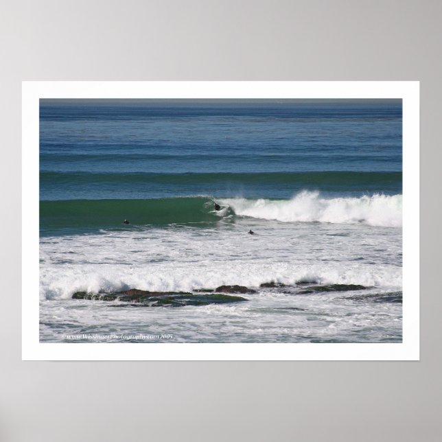 Poster 'Simmons' . carte de voeux photo surf (Devant)