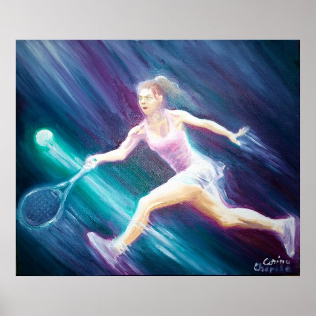 Poster Simona Halep (Devant)