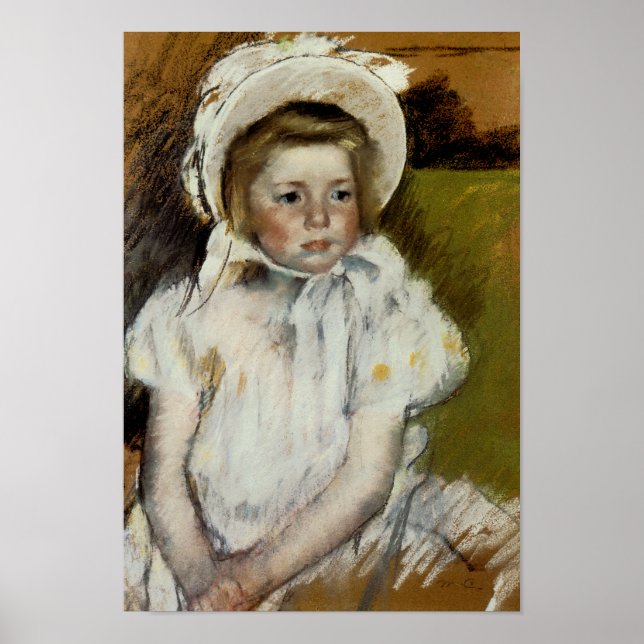 Poster Simone dans un Bonnet blanc (Devant)