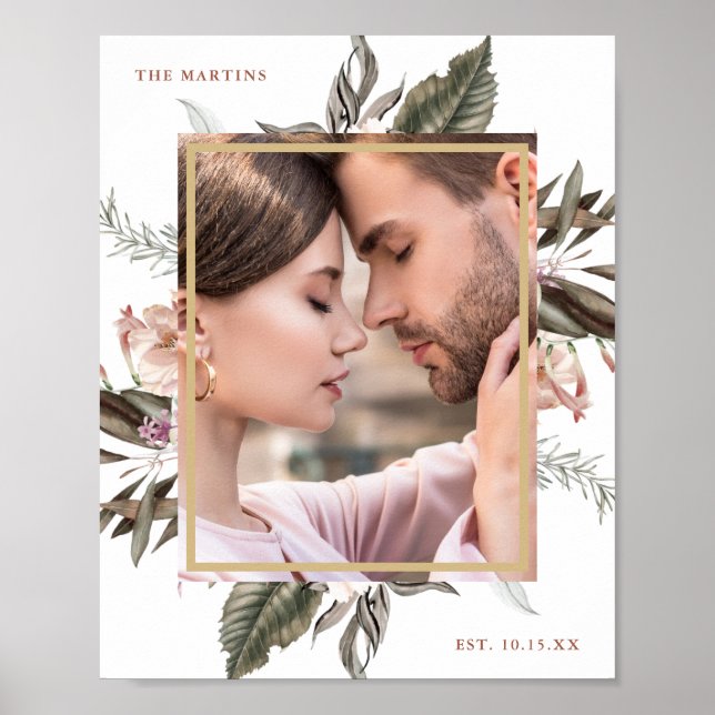 Poster Simple Botanique Une Photo (Devant)