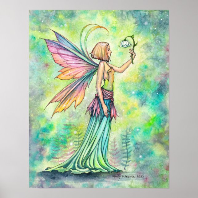 Poster Simple Things Aquarelle Fairy Illustration (Devant)