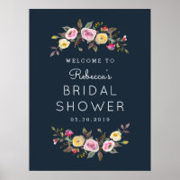 Simply Pretty Party Wedding shower Sign Print