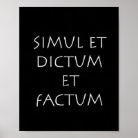 Simul et dictum
