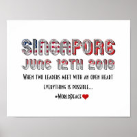 Singapour 12 juin USA Corée du Nord Réunion