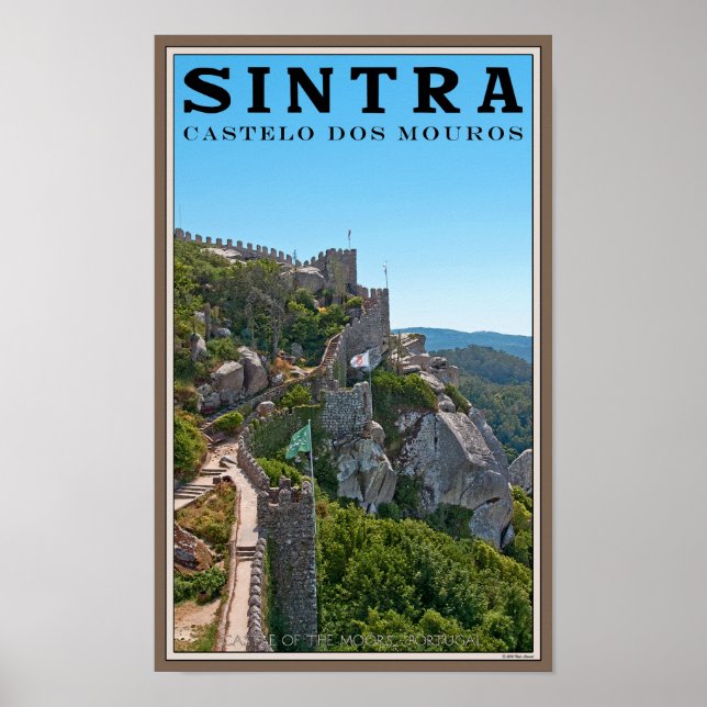 Poster Sintra - Château des Maures (Devant)
