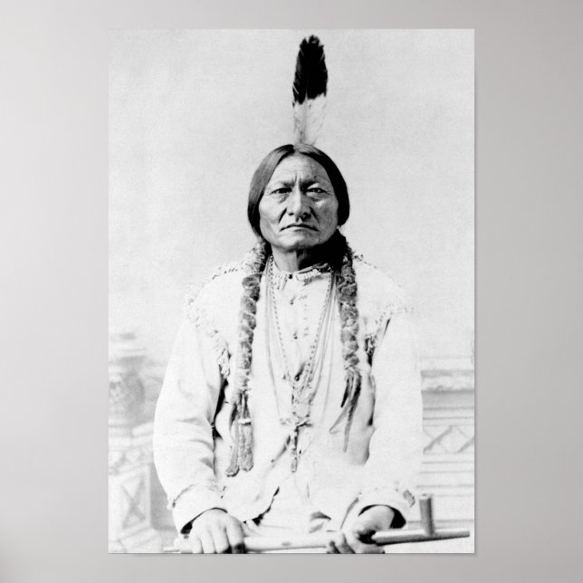 Poster Sioux Chief Sitting Bull (Devant)