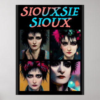 Poster Siouxsie et les Banshees