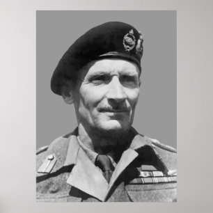 Poster Sir Bernard Law Montgomery