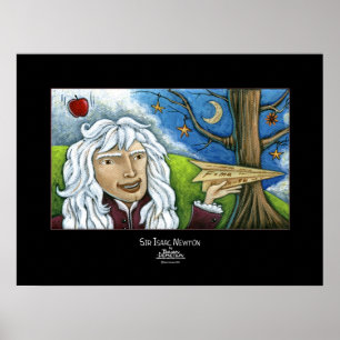 Poster Sir Isaac Newton