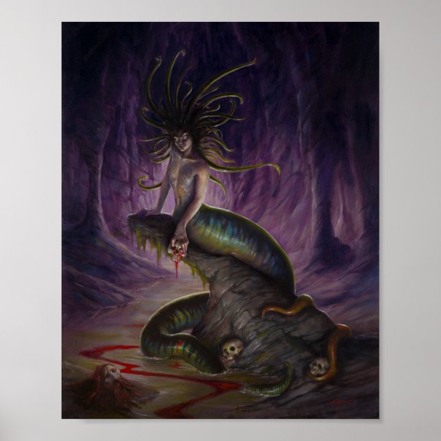 Poster Sirène de grotte (Devant)