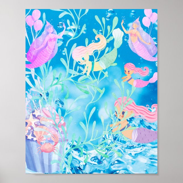 Poster sirène différente (Devant)