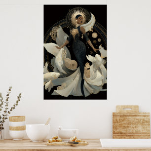 POSTER SIRÈNE NOIRE' #3