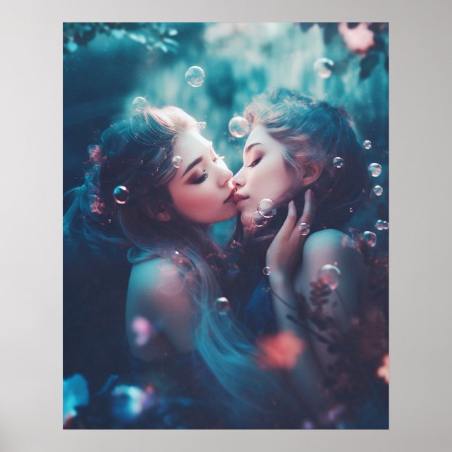 Poster Sirènes lesbiennes (Devant)