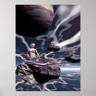 Poster sirènes spatiales