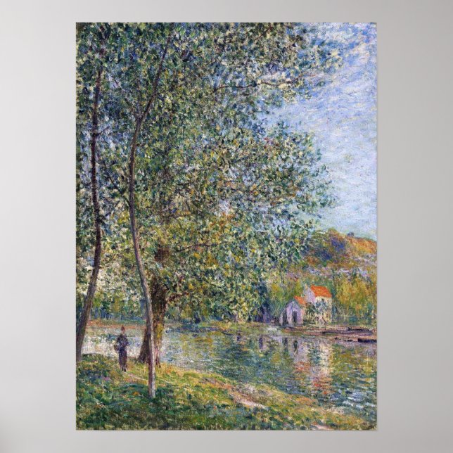 Poster Sisley - Le Matin Sur Le Désir 1879 (Devant)