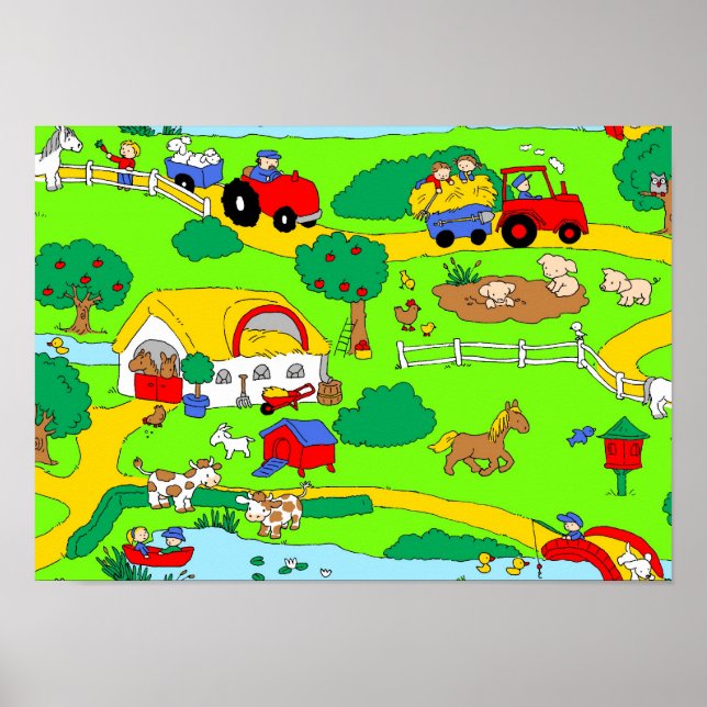Poster Site agricole (Devant)