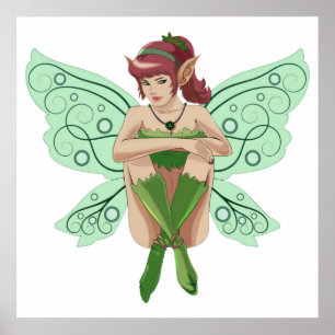 POSTER SITTING FAIRY