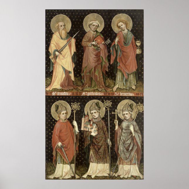 Poster Six Saints (Devant)