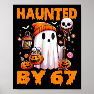 Poster Six Seven 6 7 ensorcelé Mème Main de squelette Hal
