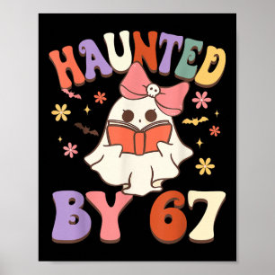 Poster Six Seven 6 7 Fantôme Mème 67 Squelette Main Hallo