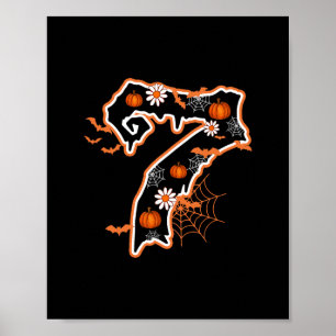 Poster Six Seven 6 7 Mème Drôle Conception de Costume pou