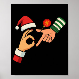Poster Six Seven 6 7 Mème Génération Alpha Argot 67 Noël