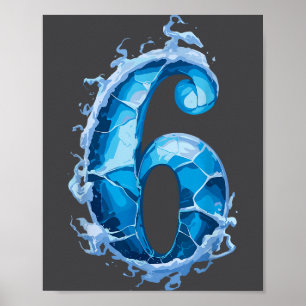 Poster Six Seven Flamboyant Glace Drôle Mème 67 Couple