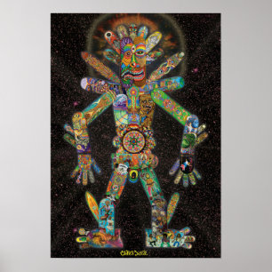 Poster Skatebotron le robot géant