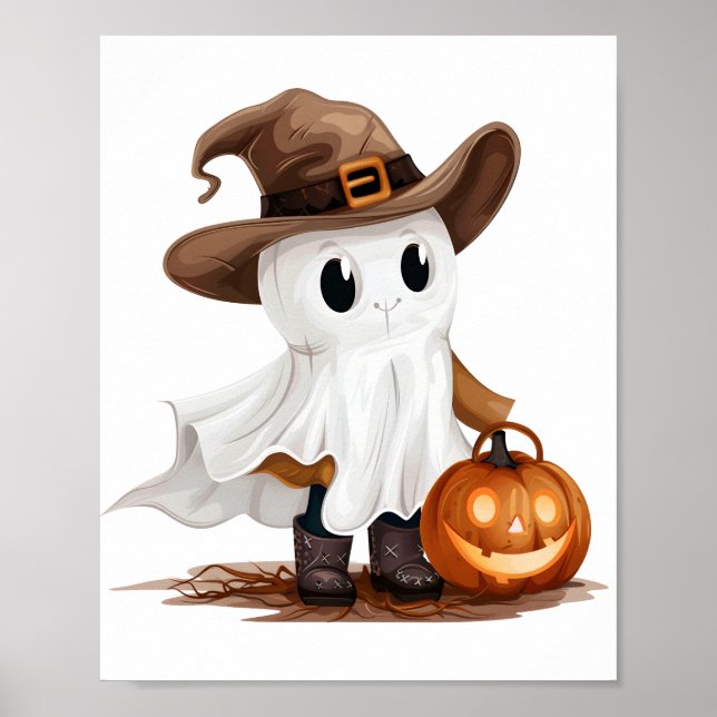 Poster Skeleton Cowboy : mignon et Déplaisant (Devant)