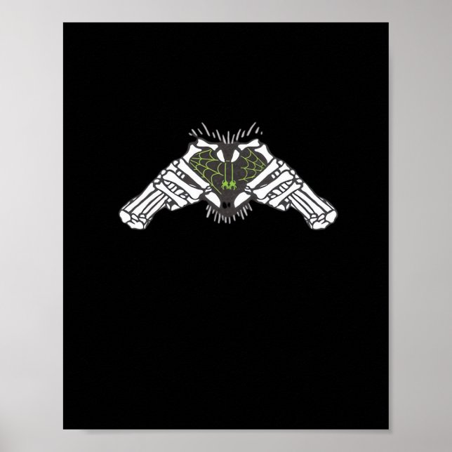 Poster Skeleton Spider Heart (Devant)