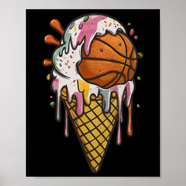 Poster Sketll Ice Cream Sketll  (Devant)