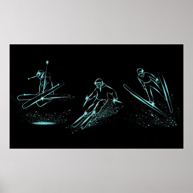 Poster Ski 2 (Devant)