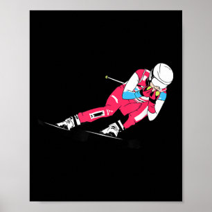 Poster Ski Alpin Ski Raci Ski Ski Ski Ski Alpin